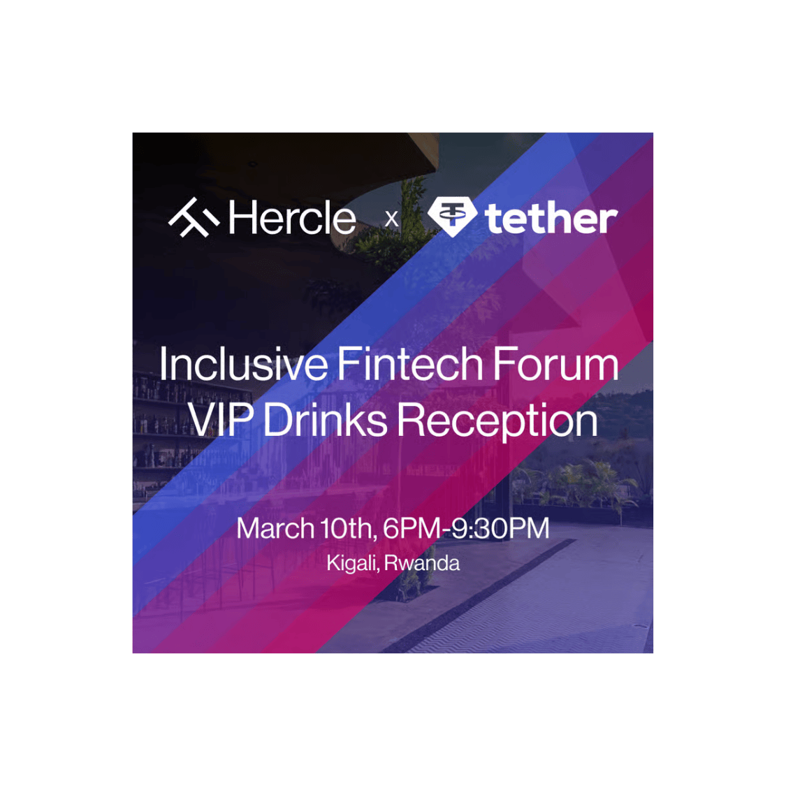 IFF VIP Drinks Reception with Hercle & Tether By Invitation Only